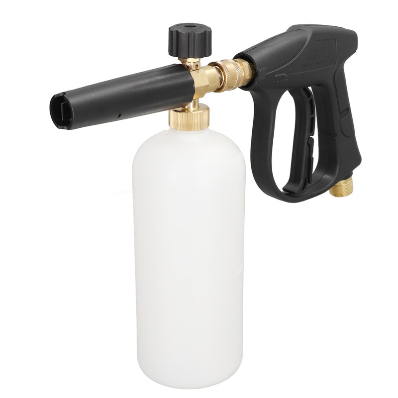 Foam Gun Adjustable Nozzle Brass Anti Leakage 33oz 1/4in Pressure