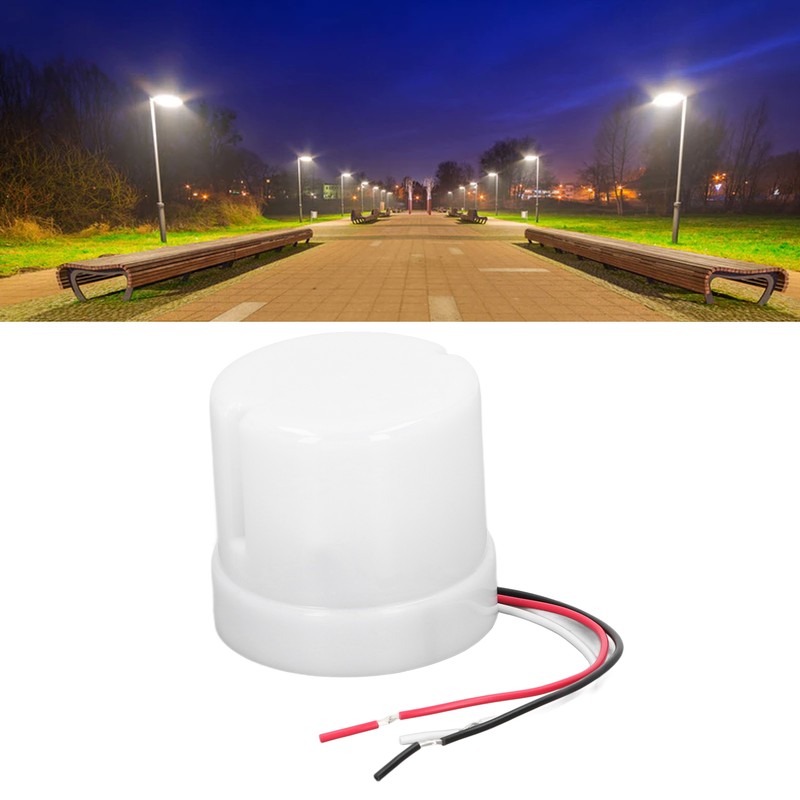Photocell Street Light Switch Automatic Rainproof Adjustable Outdoor Street Light
