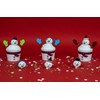 PME Cupcake Decorating Kit with Edible Toppers, Snowman