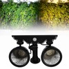 Solar Projection Light Human Body Induction 2‑Color Solar Lawn Lamp