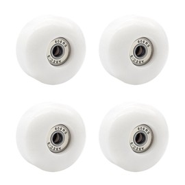 DONGKER Skateboard Wheels, Pack of 4 52 x 32 mm 95A Hardness PU Skateboard Wheels with Bearings, Compatible with Most Standard Skateboard Trucks