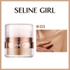 SELINE GIRL ボディハイライター 4色 微細パールパウダー 耐水耐汗 マルチユース スポンジ付属 顔・ボディ用 自然立体感