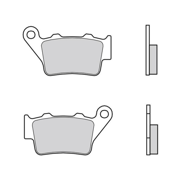 BREMBO Bremsbeläge Satz Bremsklötze Bremssteine Set 07BB0258