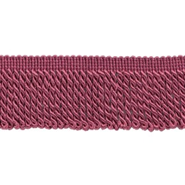 DecoPro Bullion Fringe Trim, Style# EF25, Color# E11 - Cranberry Red [Sold By The Yard]