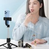 BT Selfie Stick with Fill Light 1.7M Extendable Portable Tripod