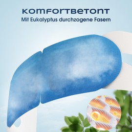 ProCIV Dampf-Augenmaske, Selbsterwärmende Wärmemaske mit Eukalyptus & Blaubeer-Extrakt – Einweg-Schlafmaske bei trockenen Augen, perfekt für Reisen & als Geschenk (20er Pack)