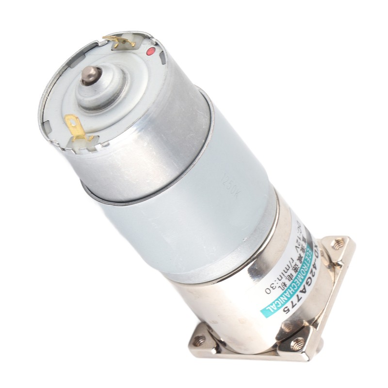 DC Gear Motor Mini Low Speed CW CCW Permanent Magnet