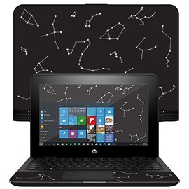 MightySkins Skin Compatible with HP x360 Convertible 11" (2017) – Constellations | Protective, Durable, and Unique Vinyl Decal wrap Cover | Easy to Apply, Remove, and Change Styles | Made in The USA