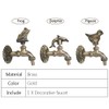 TINTON LIFE Decorative outdoor garden faucet retro brass water hose