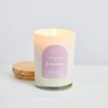 Beautifully Balanced Scented Lidded Glass Soy Candle, Patience + Peace