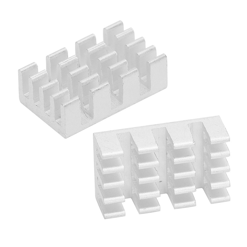 80Pcs Aluminum Heatsinks Module Cooling Radiator Board for Electronic Components
