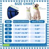 Dog Cone Collar, Adjustable Elizabethan Collar E Collar Soft Cone