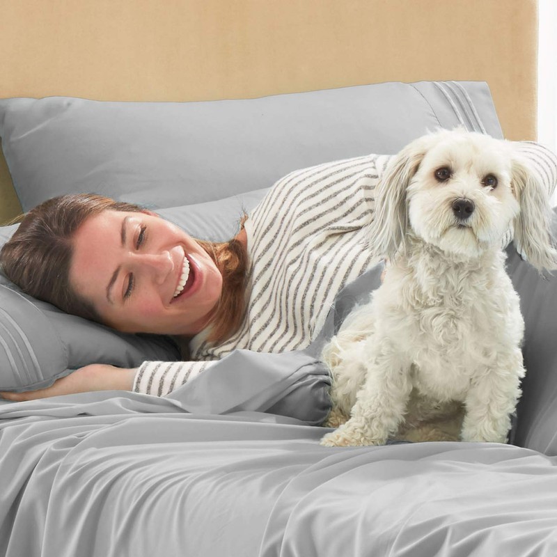 Empyrean Bedding Split King Sheets Set - 4 PC Soft