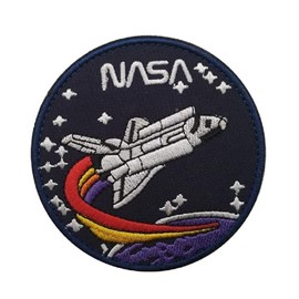 PHOENIX IKKI Space Shuttle Spaceship NASA Nasa Astronaut Rocket Embroidered Patch Patch Applique Rainbow 2