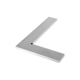 Toolid T 툴리드 기계 사각형 5.9" 3.94" 탄소강 측정 정밀 목공 사각형, 양면 눈금 포함 [5.9 3.94] T Tullied Machine Square 5.9" 3.94" Carbon Steel Measuring Precision Woodworking Square, Double-Sided Scale Included [5.9 3.94]