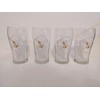 Pacifico Tulip Pint Glass - Set of 4, 16 Ounces