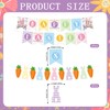 Happy Easter Banner Easter Decorations Bunny Easter Banner Garland Egg