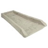 Suncast Poly Composite Easy to Use Decorative Outdoor Rain Gutter