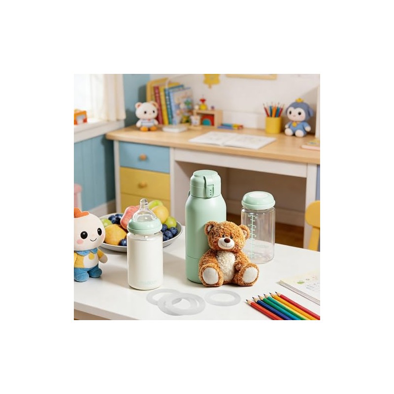 4 juntas de repuesto para calentador de biberones para Momcozy