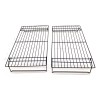 Aleissi Rejilla Enfriadora Doble Acero 40x25x7cm Reposteria Color Negro