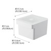 Yamazaki 7737 Miso Pack Storage with Handle, Sealed Food Container,