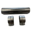 Stainless Steel Flexible Exhaust Flex Pipe w/Band Clamps - 5"