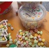 DANTOY 520 Pastel Coloured Craft Beads Recycled Plastic 5911