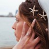 Hair Clips Starfish Girls 2 Pieces Hair Accessories Women's Summer