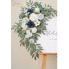 Piklado Faux Flower Swag Set of 2 for Wedding Welcome