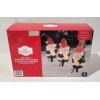 Holiday Time Set of 3 Gnomes w/Tree Lighted Pathway Markers