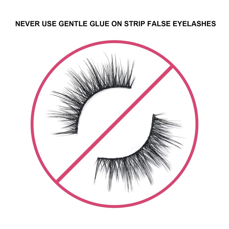 PINKZIO DIY Lash Extension Glue, Sensitive Adhesive, Clear Eyelash for