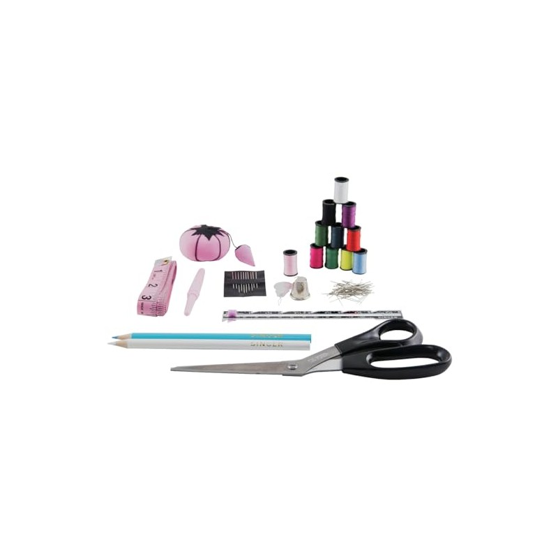 Singer 01512 Kit de Costura para Principiantes 130 Piezas