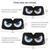 Windshield Sun Shade Cartoon Eyes Sun Visor Foldable Sunshades Protector