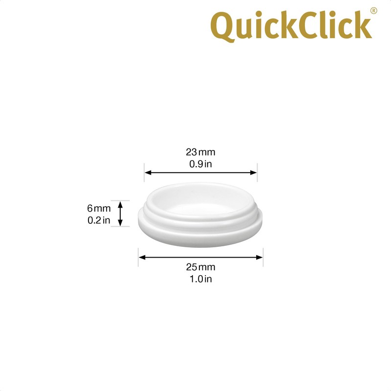 Wagner QuickClick® Plastic Gliders, Furniture Glides, Chair Glides, Set of