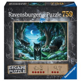 759 Piece Jigsaw Puzzle Wolf Curse Escape Puzzle Ravensburger 17251 1 Colorful