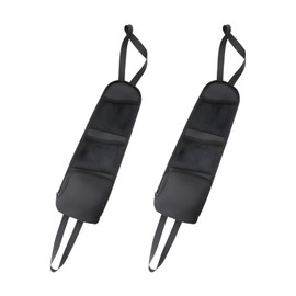 Pack of 2 Car Seat Side Organiser, Car Accessories, Interior Car Organiser, Foldable Multifunctional Car Seat Hanging Bag, Waterproof, Wear-Resistant, for Most Cars Such as SUVs, Volkswagen Buses