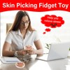 Audasi Pack of 2 Skin Picking Fidget Toys Skin Picking