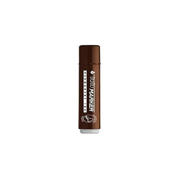 TRATTO MARKER PUNTA TONDA MARRONE x12