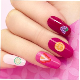 Healeved 2400pcs Fruit Slices Nail Art Decor Diy Nail Charms for Women Girls Ladies