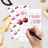 ZYQFN 20 Cherry Baby Shower Invitations, for Girls (045)