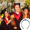 Bachelor Hat Headband, Graduation Hat Headband Insert, Black, Graduation Hat