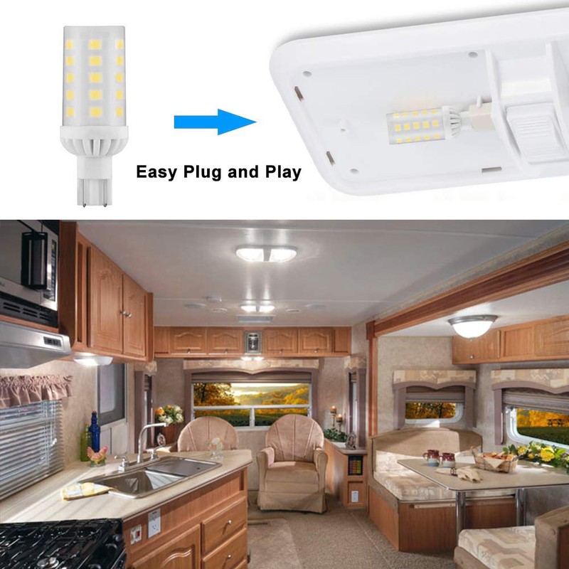 Makergroup T5 T10 Wedge Base 921 912 12V LED Light