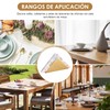 Servilletero Triangular, OUDAR Servilleteros para Mesa Elegantes, Servilleteros para Mesa