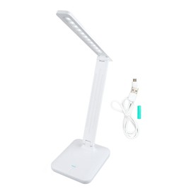 USB Desk Lamp Foldable Table Lamp Eye Caring Touch Control Study Office Lamp Stepless Dimming Desk Light With 3 Color Modes