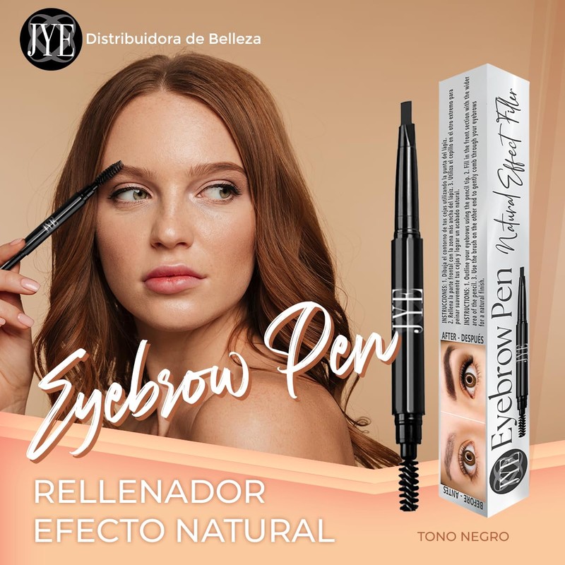 Lapiz Definidor de Cejas, Delineador de Cejas, Impermeable larga duración,