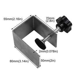 EKDJKK 2pcs Cabinet Drawer Front Installation Clamps, Heavy Duty Cabinet Installation Tools, C Clamp Universal Jig Cabinet Tool, Front Drawer Woodworking Clamps for Easy, Fast(L)