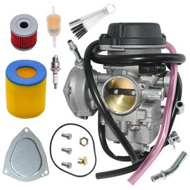 Cylinman Carburetor With Air Filter Kit Fit for Suzuki Quadsport Z400 LTZ400 2x4 2003 2004 2005 2006 2007 for Suzuki Quadsport Z400 LTZ400Z 2004