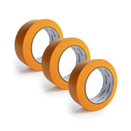 Hemway Premium Painters Masking Tape Pack of 3 | Paint Blocking Technology 36mm x 50m | Painting & Decorating | for Sharp Paint Lines with No Paint Bleed