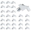 30 Pcs White Replacement Shelf Pins, Shelf Support Pins Replacement