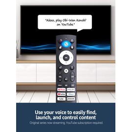 New Voice ERF3M90H Replacement Remote Control fit for Hisense Google Smart 4K TV 65A6H 50A65H 50A68H 55A6H 55A65H 65A65H 75A68H 65U6H 43A6H 43A65H 43A68H 50U6H 55U6H 50A6H 65A68H 55A68H 75A6H 75A65H